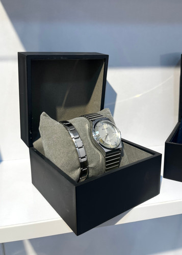 دستبند استیل چارم فول استیل | ساعت کا-سیو مدل گاد فادر