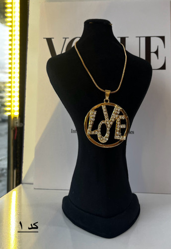 رولباسی پینترستی | فول نگین | برنج آبکاری رادیوم مراقبتی | دارای زنجیر سایز